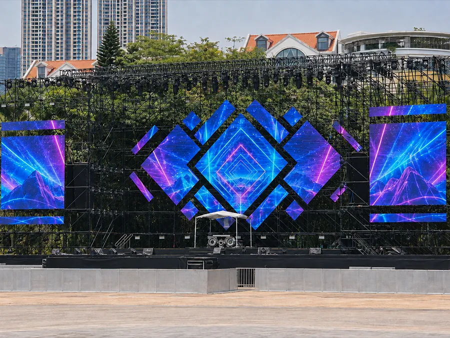 Stage background LED screen installed in Las Vegas, USA