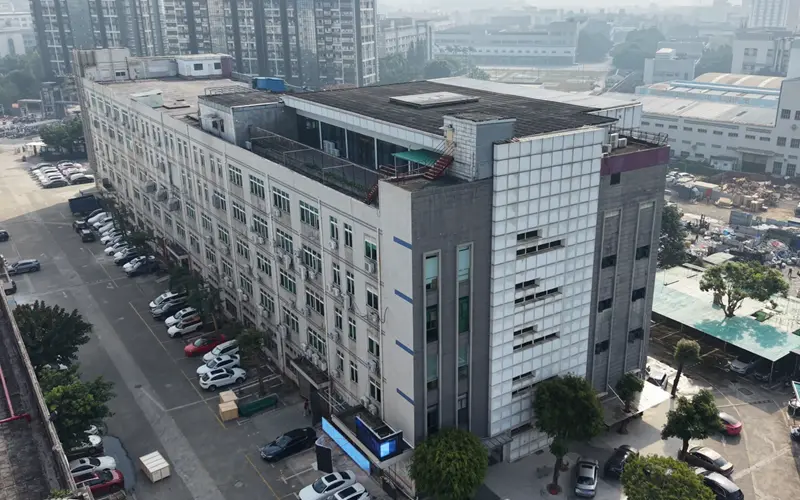WINFIN LED building housing offices and production facilities